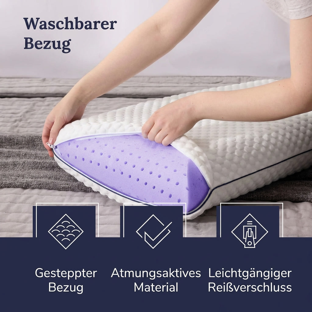 AlpenCore™ Wolke Kissen von AlpenSchlaf
